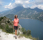 Nordic walking am Gardasee Riva Pfade 405